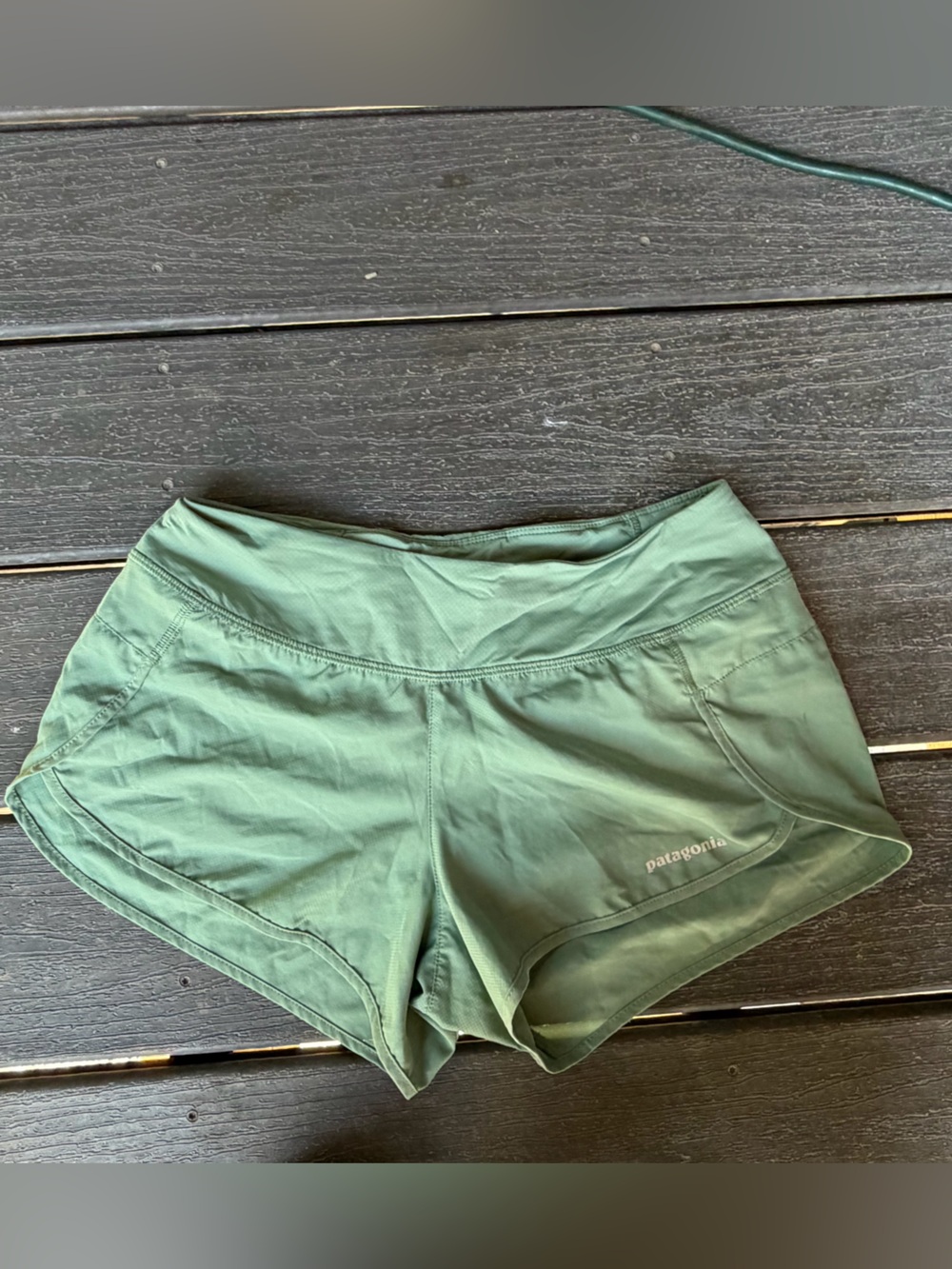 Patagonia Men’s Olive Green Athletic Shorts